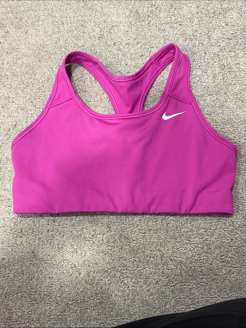 Nike Medium Women's Dri-FIT Pink Racerback Sports Bra